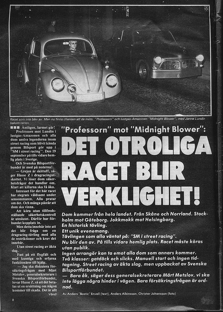 Article from Bilsport